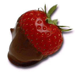 Fragola ricoperta di cioccolato