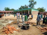 Water well at Kankao Full Primary School Balaka