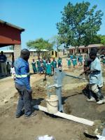 Water well at Kankao Full Primary School Balaka