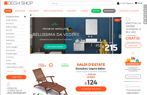 Sito DEGHISHOP - READY PRO